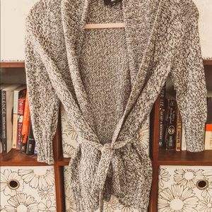 Oatmeal Cookie Wrap Sweater